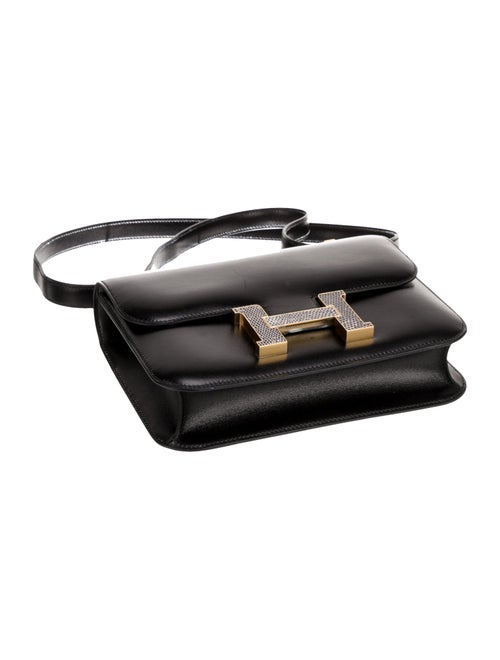 Hermès 2023 Box & Salvator Lizard Constance Marquette 24