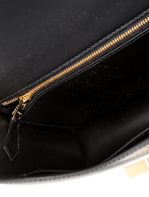 Hermès 2023 Box & Salvator Lizard Constance Marquette 24