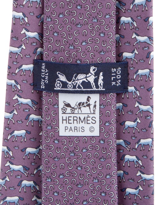 Hermès Silk Tie