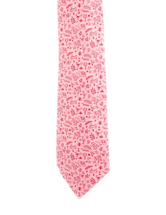 Hermès Silk Tie.