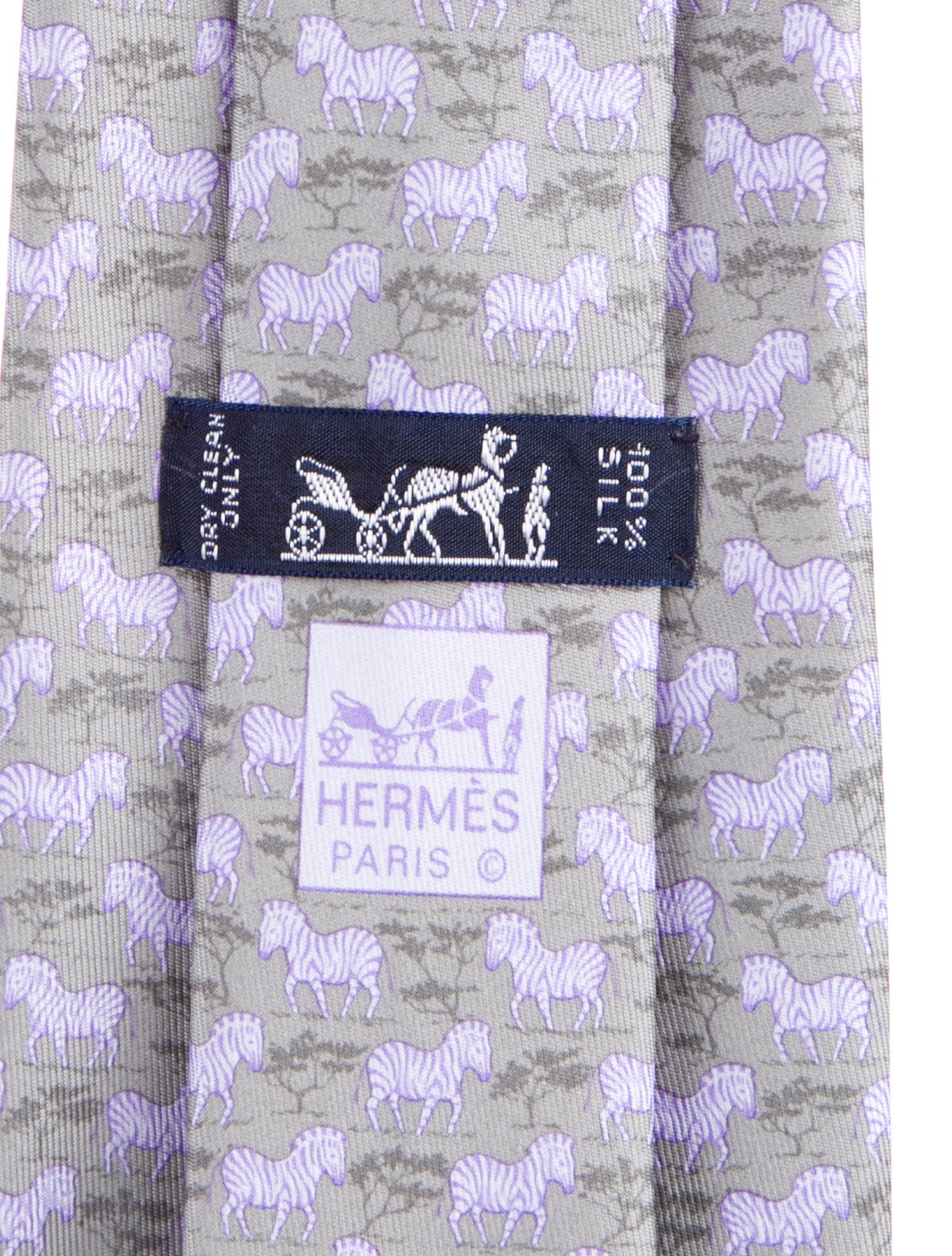 Hermès Silk Tie w/Tags