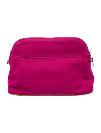 Hermès Toile Medium Bolide Travel Case