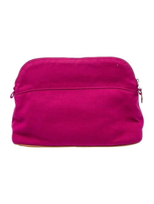 Hermès Toile Medium Bolide Travel Case