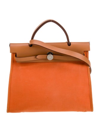 Hermès Toile Herbag Zip 31