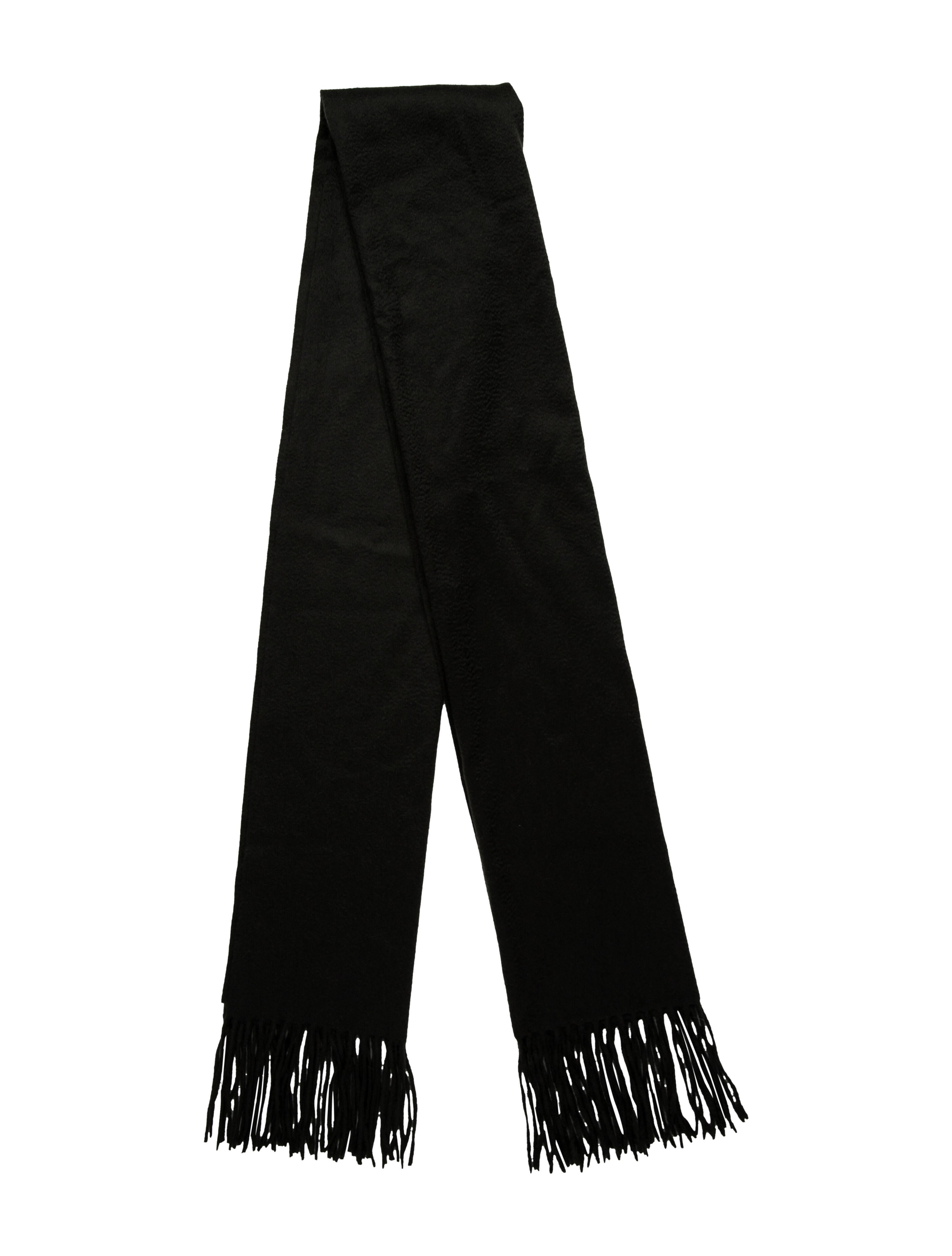 Hermès Cashmere Fringe Stole Cashmere Scarf