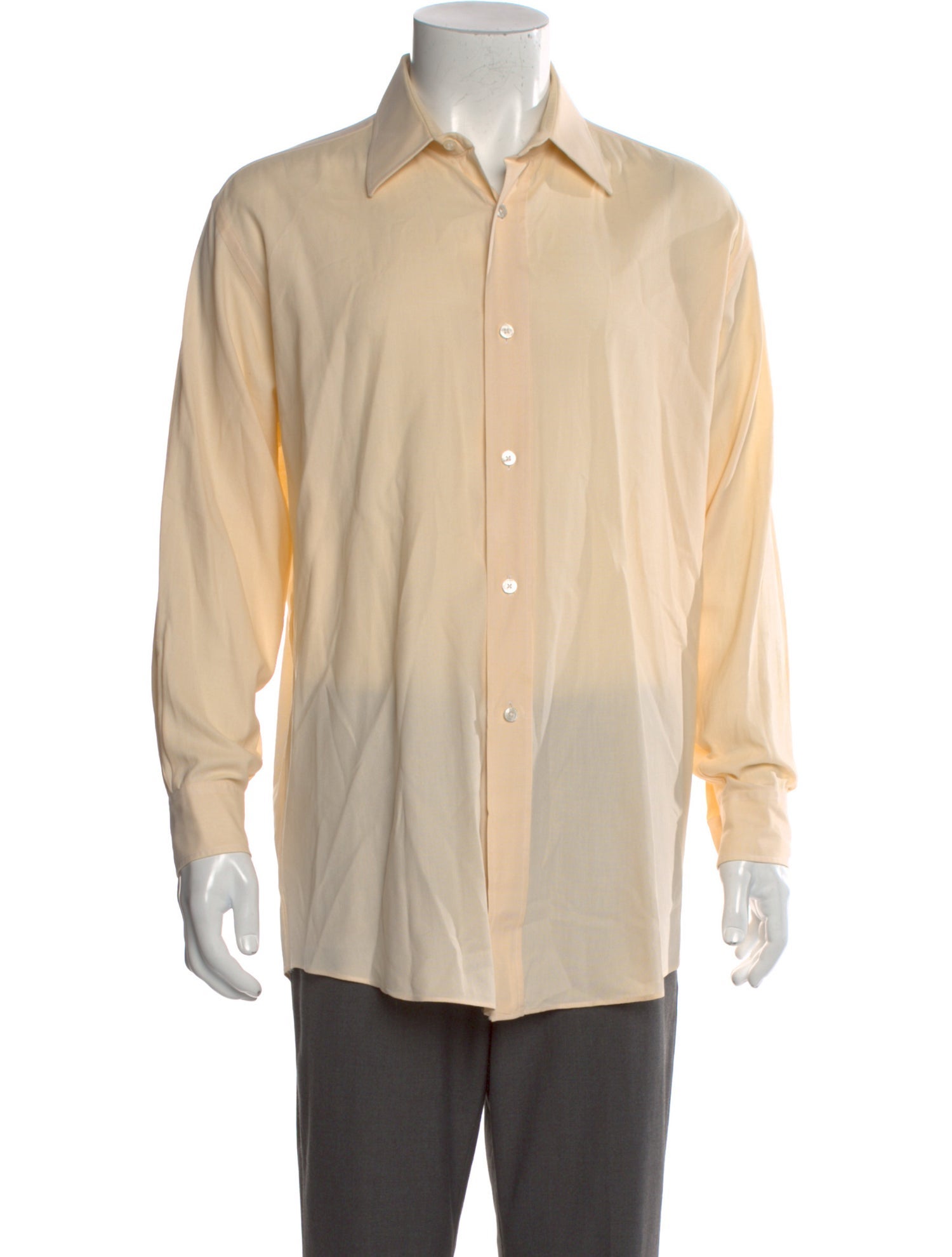 Hermès Long Sleeve Dress Shirt