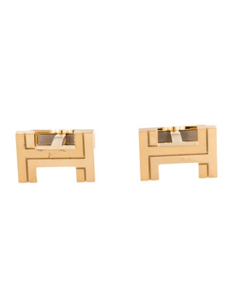 Hermès H au Carre Cufflinks