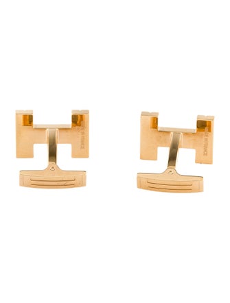 Hermès H au Carre Cufflinks
