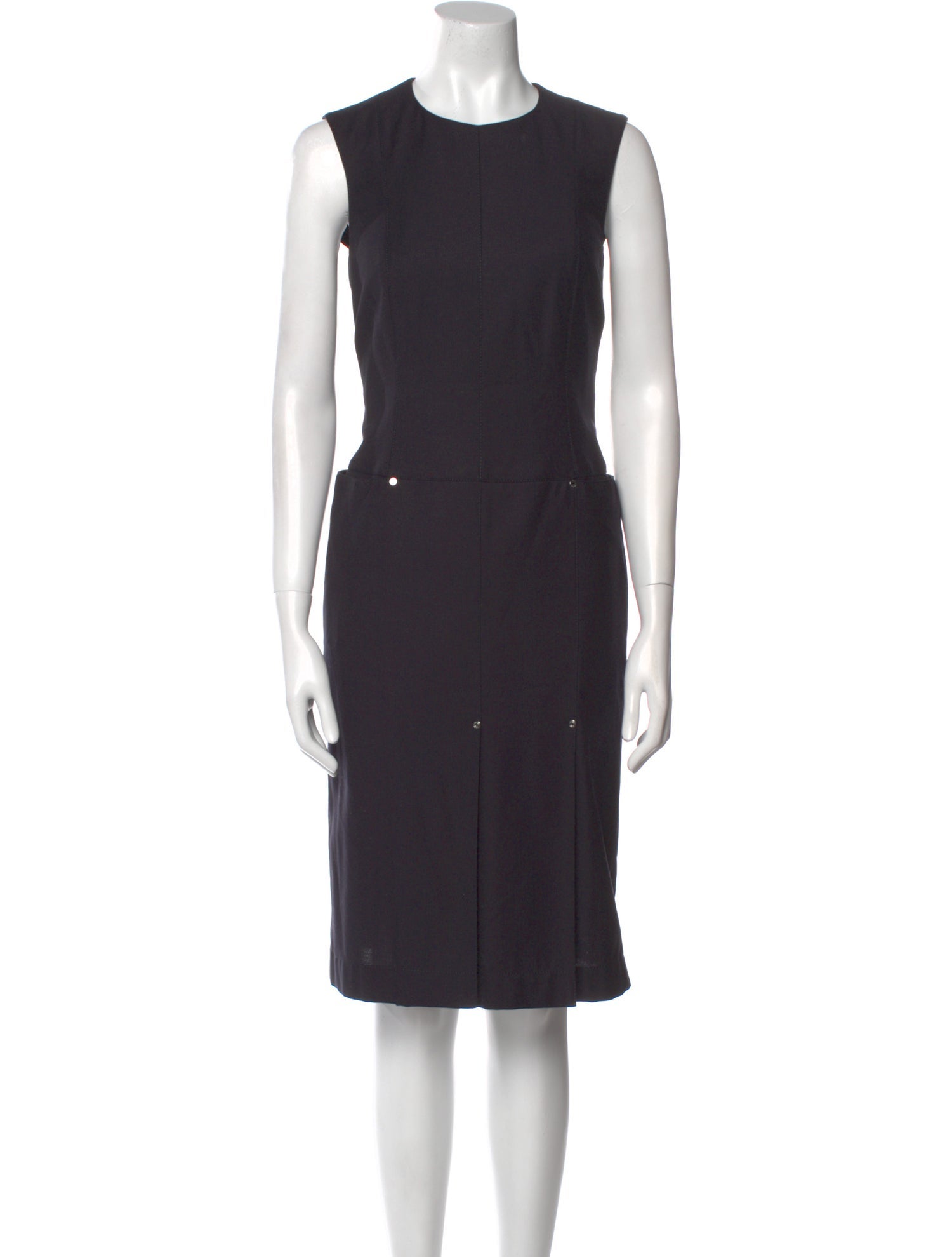 Hermès Crew Neck Knee-Length Dress w/ Tags