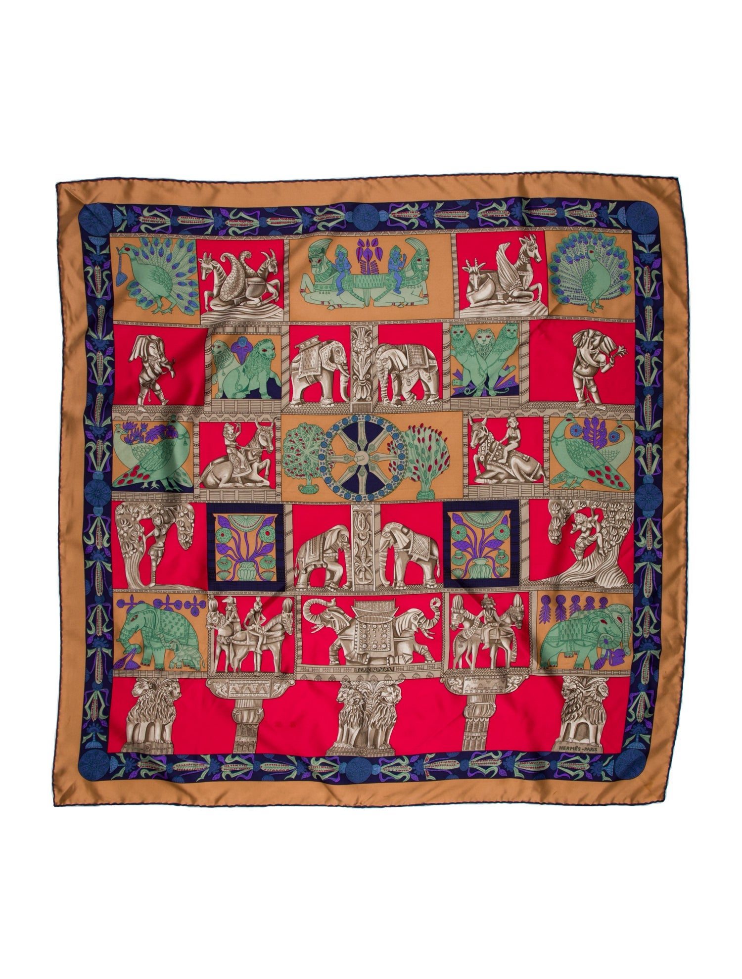 Hermès Torana Silk Scarf