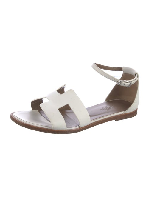 Hermès Santorini H Logo Gladiator Sandals