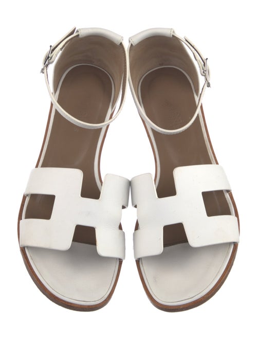 Hermès Santorini H Logo Gladiator Sandals