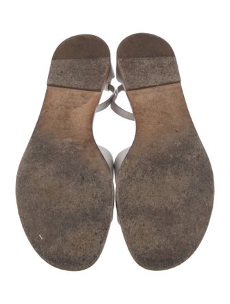 Hermès Santorini H Logo Gladiator Sandals