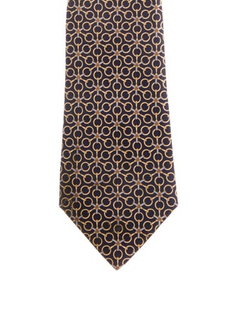 Hermès Silk Patterned Tie