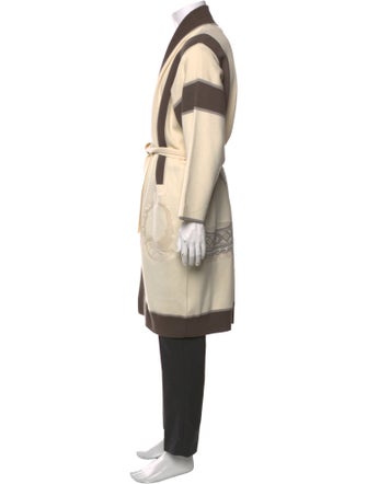 Hermès Wool Open Front Cardigan