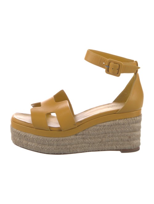 Hermès Elda H Logo Espadrilles