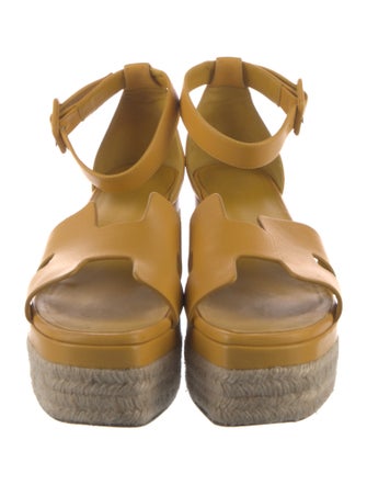 Hermès Elda H Logo Espadrilles