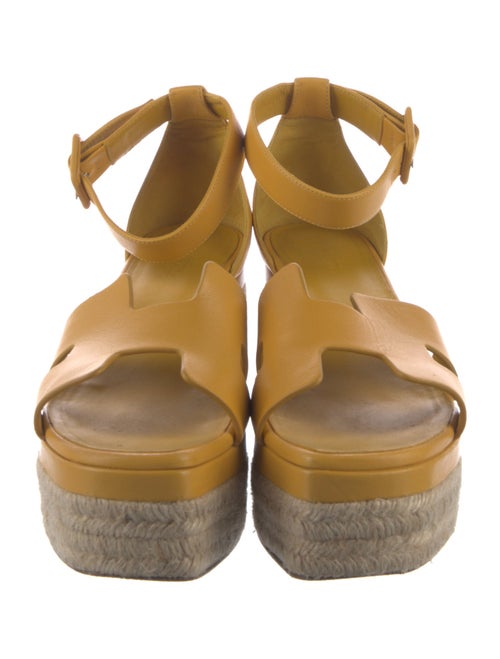 Hermès Elda H Logo Espadrilles