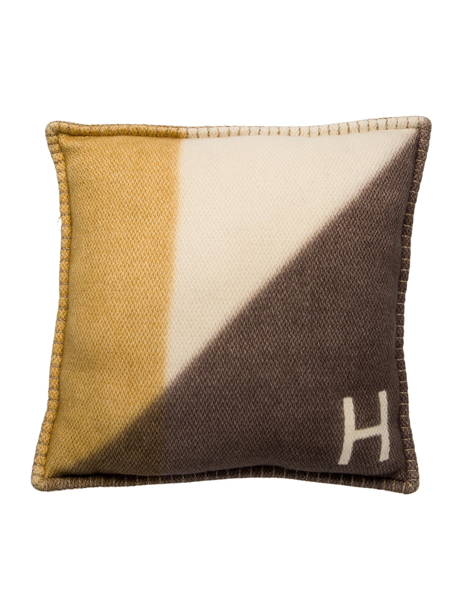 Hermès Cashmere Throw Pillow