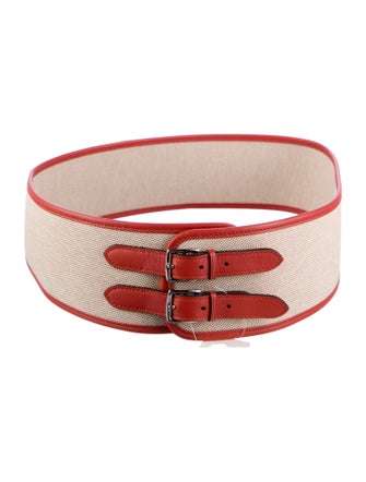 Hermès 2011 Toile H Canvas Etrivière Belt
