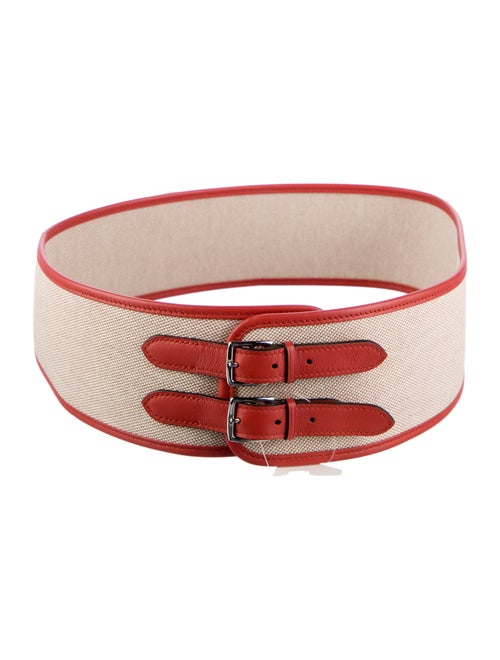 Hermès 2011 Toile H Canvas Etrivière Belt