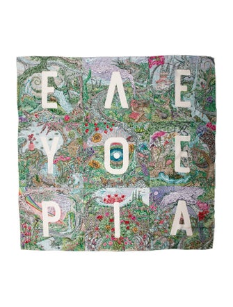 Hermès Eleftheria Silk Scarf