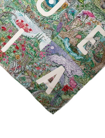 Hermès Eleftheria Silk Scarf