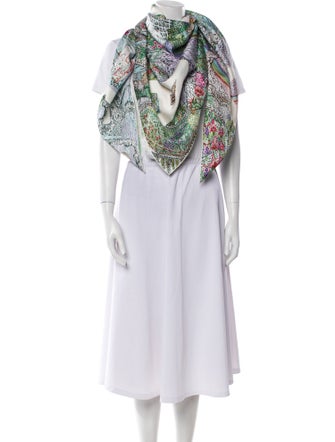 Hermès Eleftheria Silk Scarf