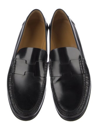 Hermès Kennedy Calfskin Dress Loafers
