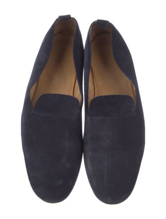 Hermès Suede Loafers