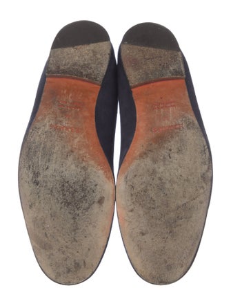 Hermès Suede Loafers