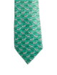 Hermès Pattern Print Silk Tie