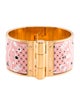Hermès Enamel Extra Wide Hinged Bracelet