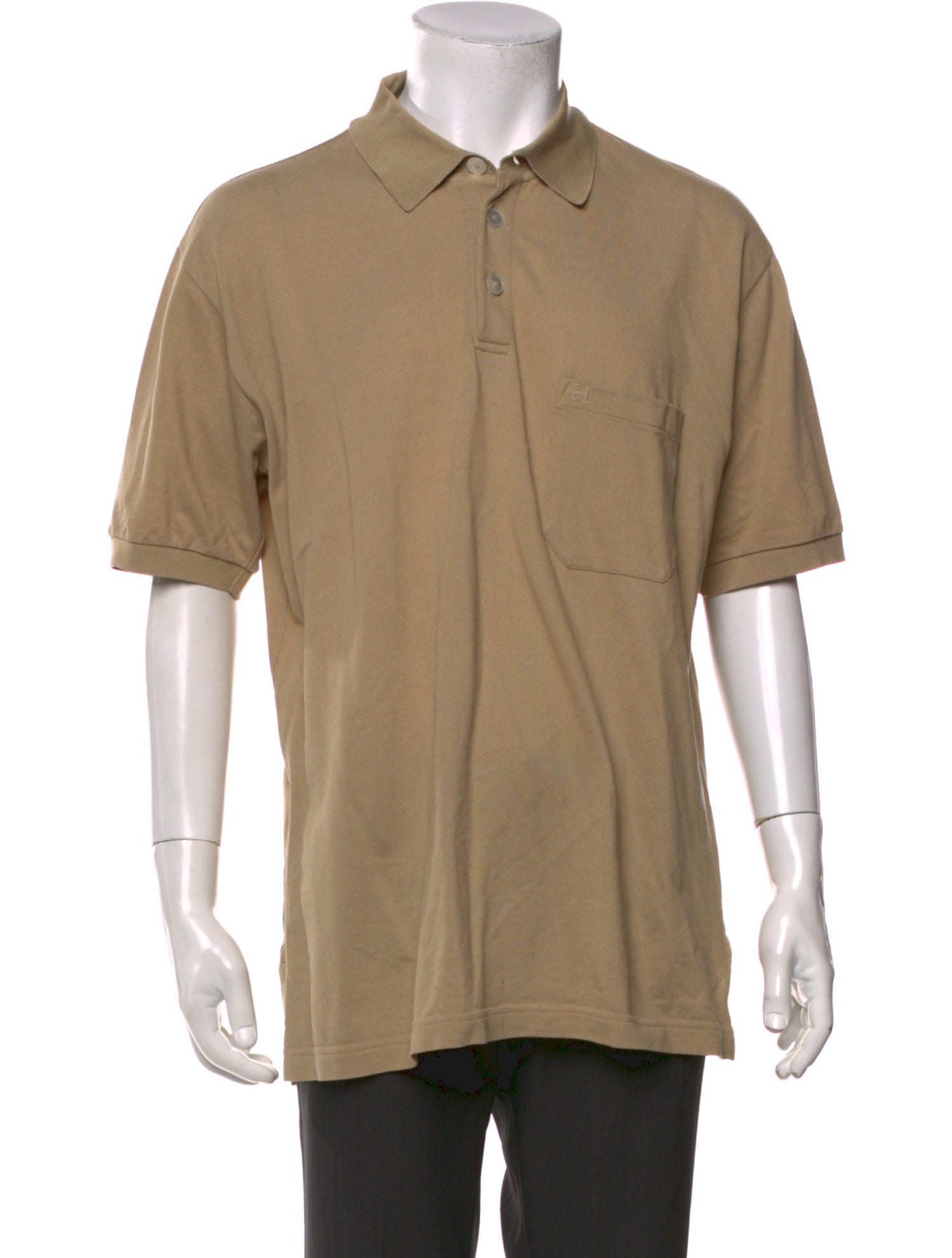 Hermès Vintage Collar Polo Shirt