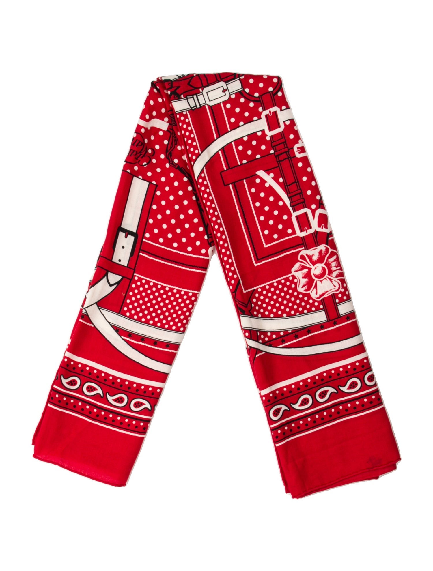 Hermès Grand Manege Bandana Cashmere Shawl