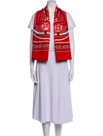 Hermès Grand Manege Bandana Cashmere Shawl