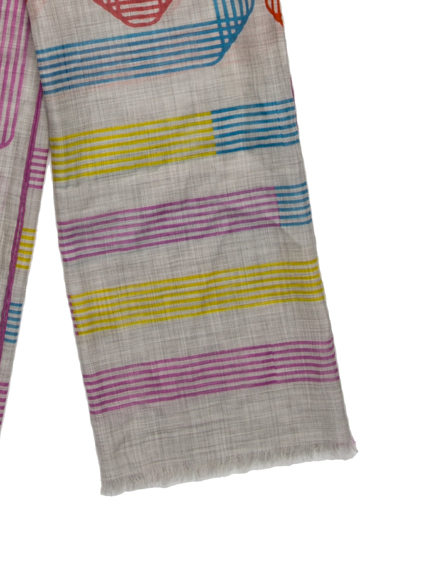 Hermès Rubans d'Hermes Cashmere Scarf w/ Tags