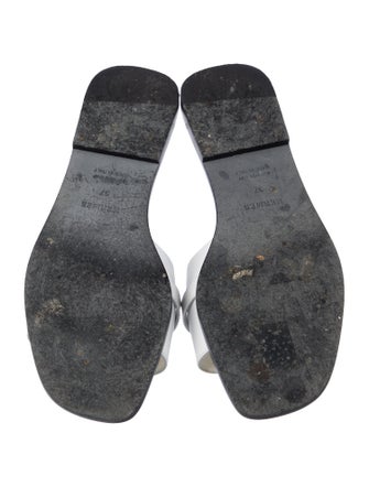 Hermès Giulia Leather Slides