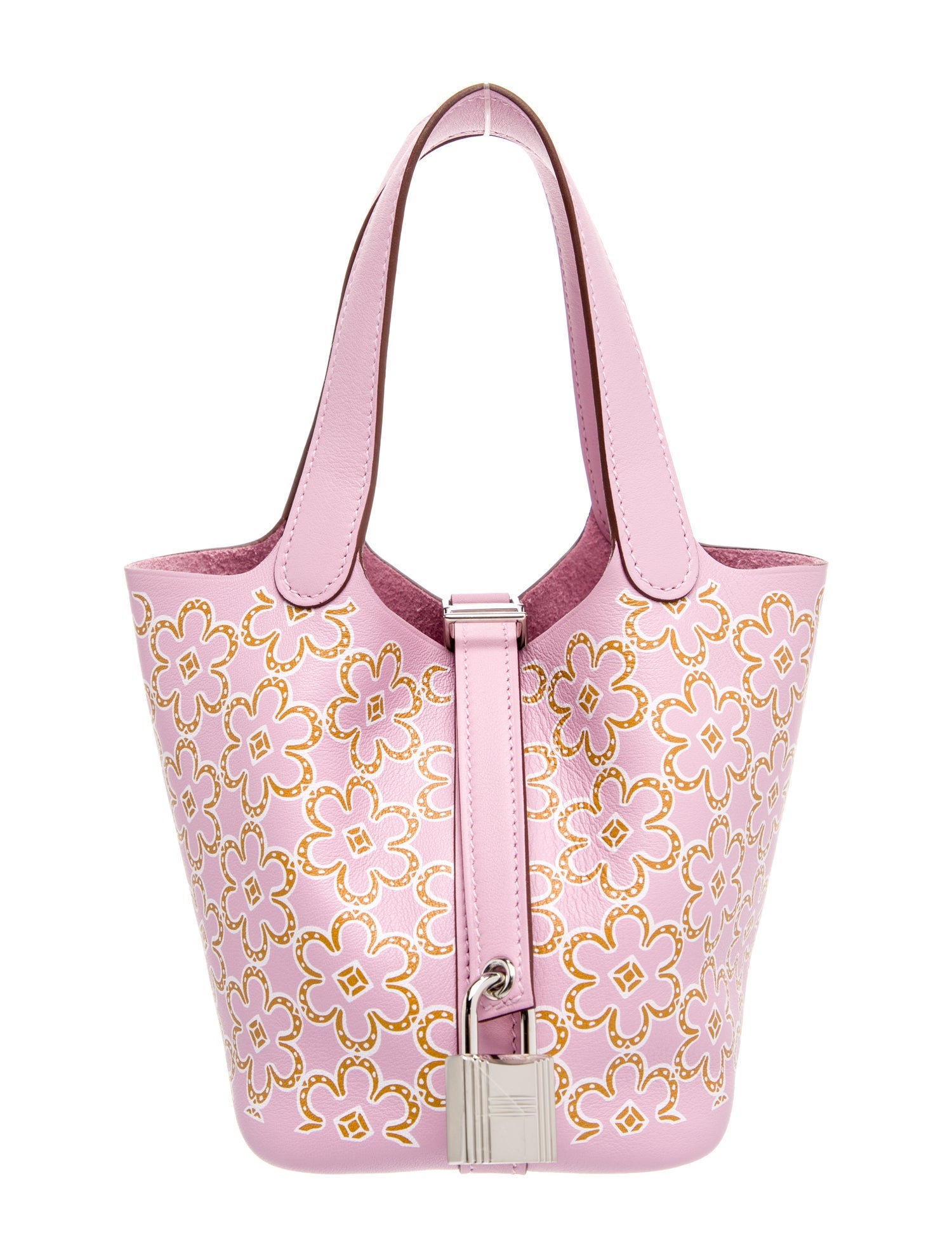 Hermès Swift Lucky Daisy Micro Picotin Lock