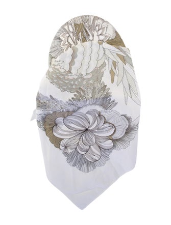 Hermès Floral Wrap Cap