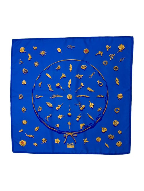 Hermès Clips Silk Scarf