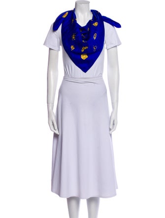 Hermès Clips Silk Scarf