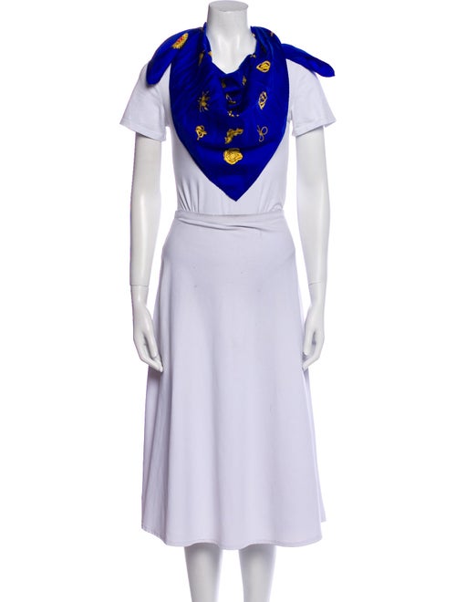 Hermès Clips Silk Scarf