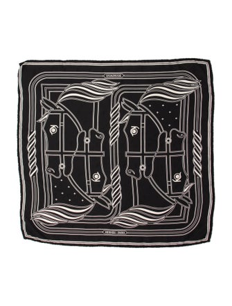 Hermès Quadrige Jacquard Silk Scarf