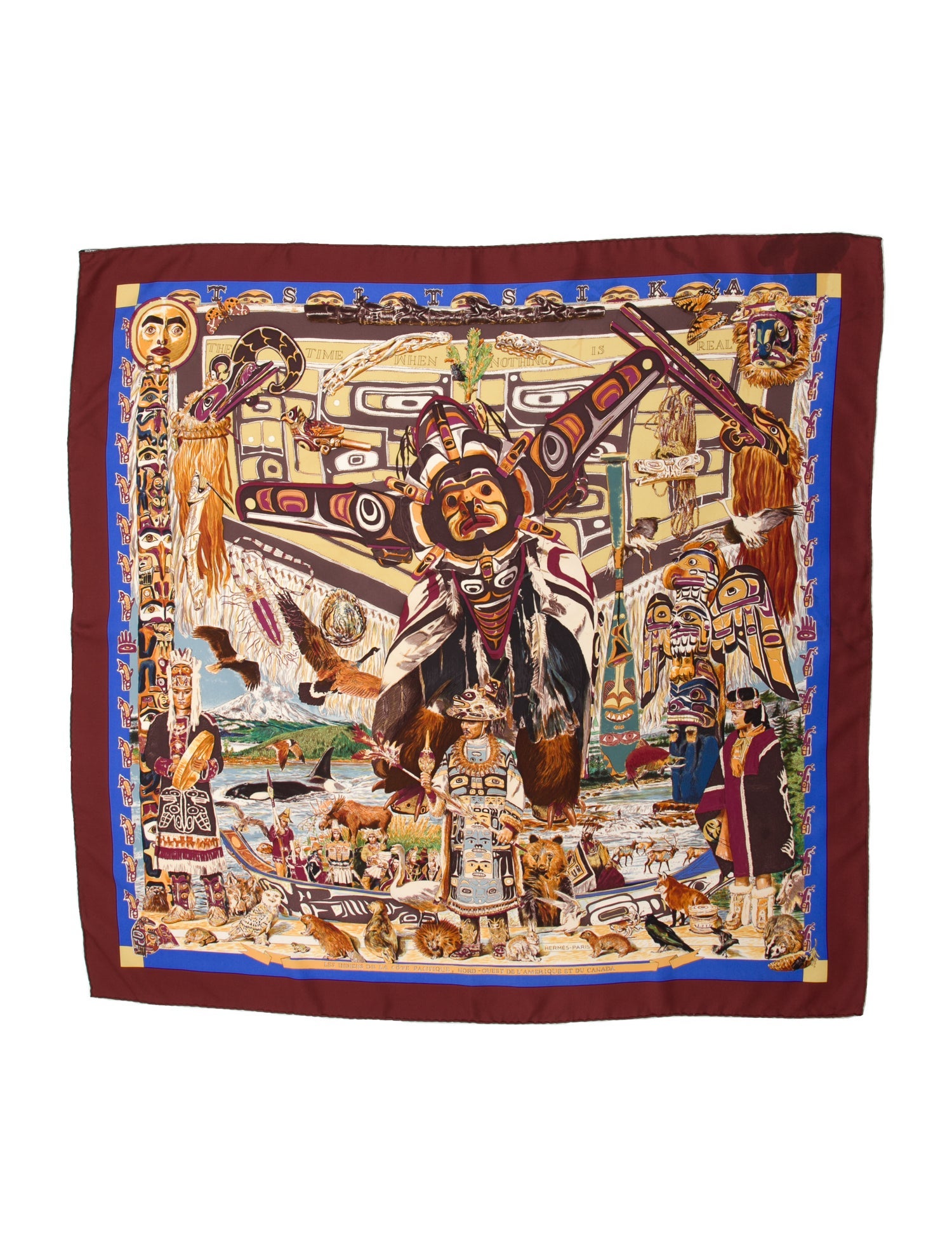 Hermès Tsitsika Silk Scarf