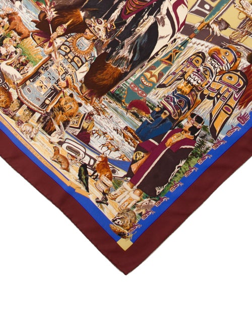 Hermès Tsitsika Silk Scarf