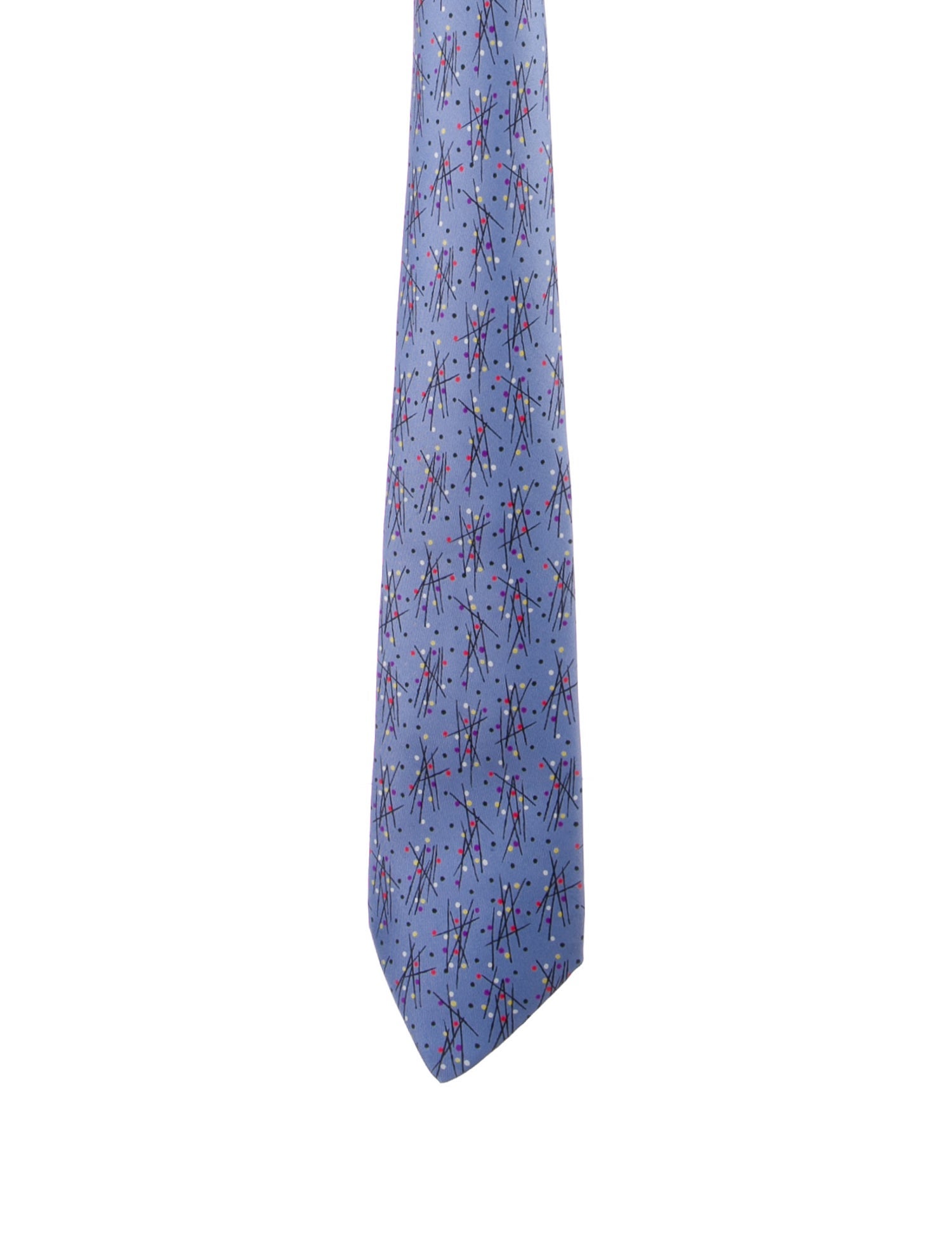 Hermès Silk Patterned Tie