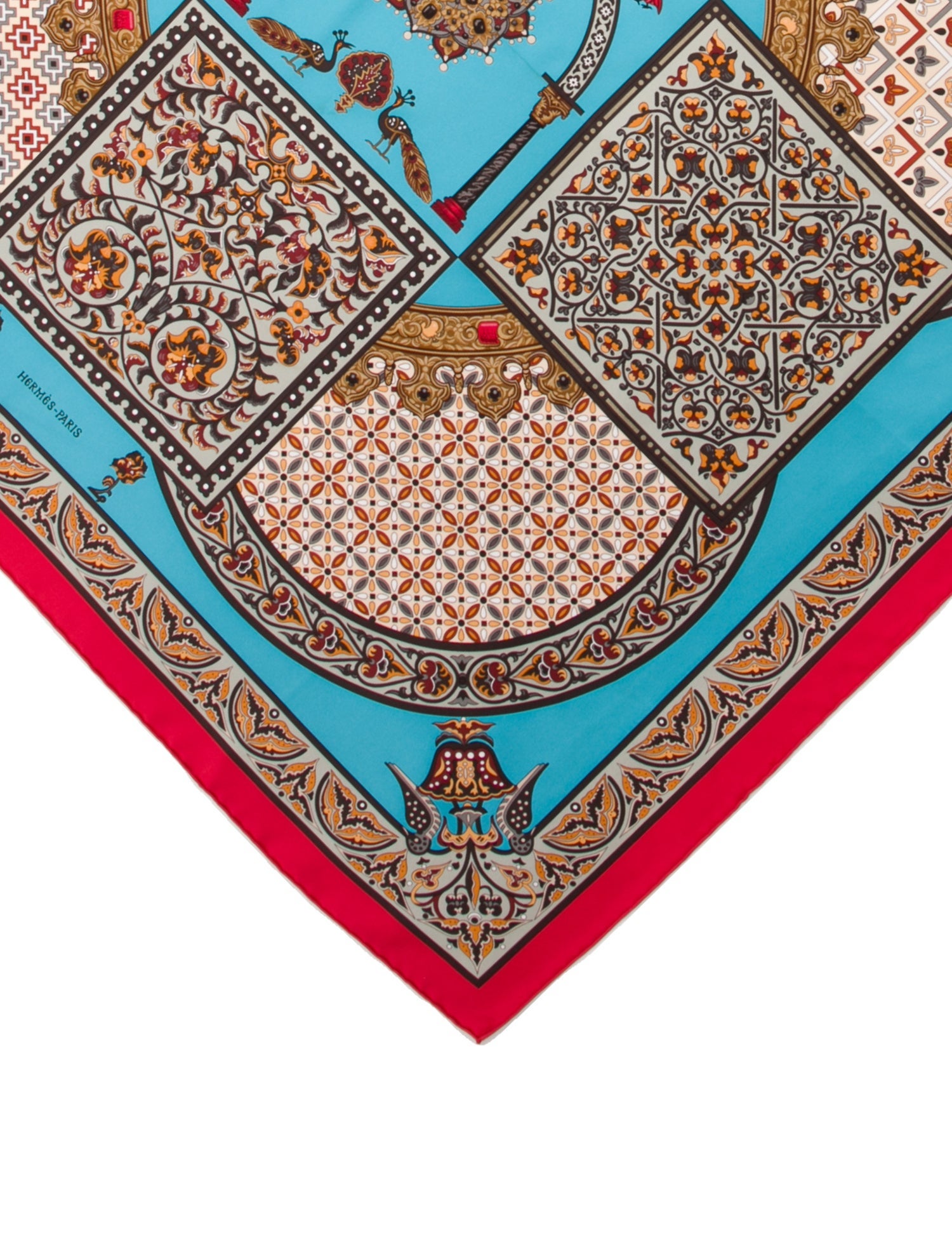 Hermès Ciels Byzantins Silk Scarf