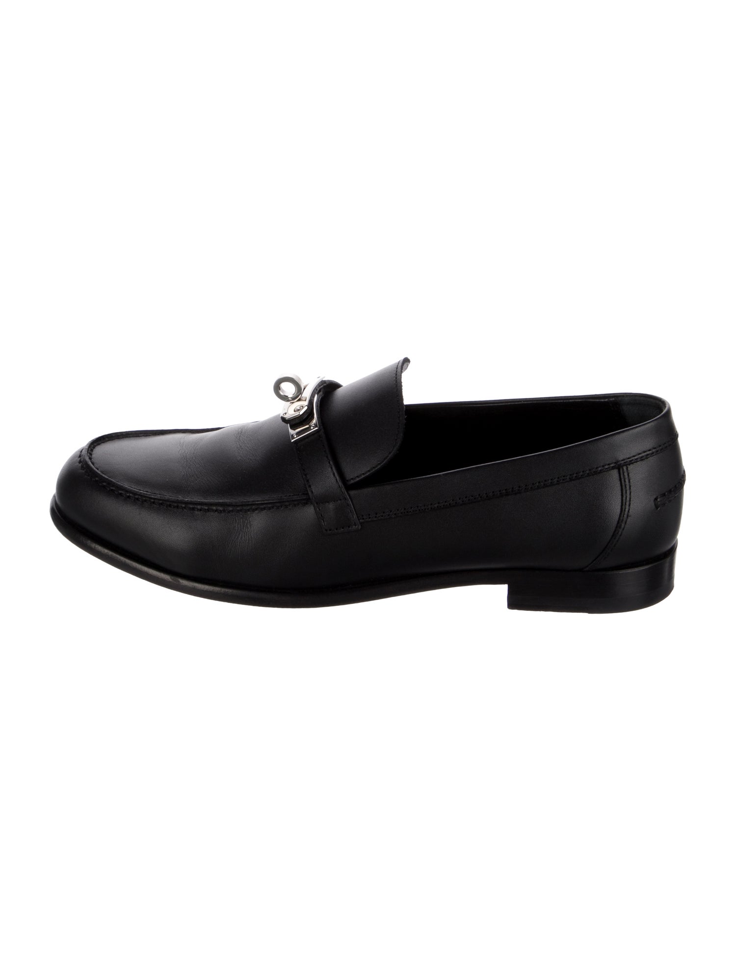 Hermès Destin Leather Loafers
