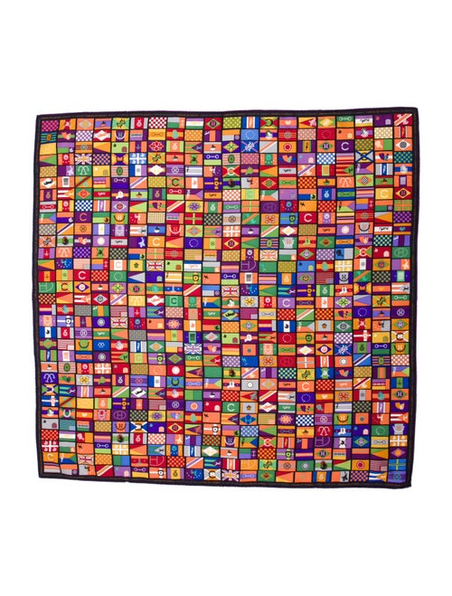 Hermès Voyage en Hermès Silk Scarf